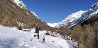 A spasso d’inverno nel Parco Adamello