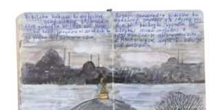 Orhan Pamuk, appunti e disegni