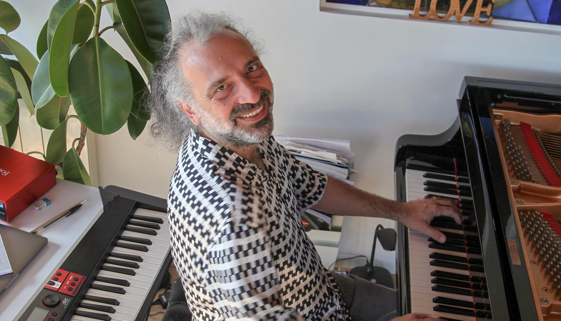 Stefano Bollani al museo del Violino con il Danish Trio