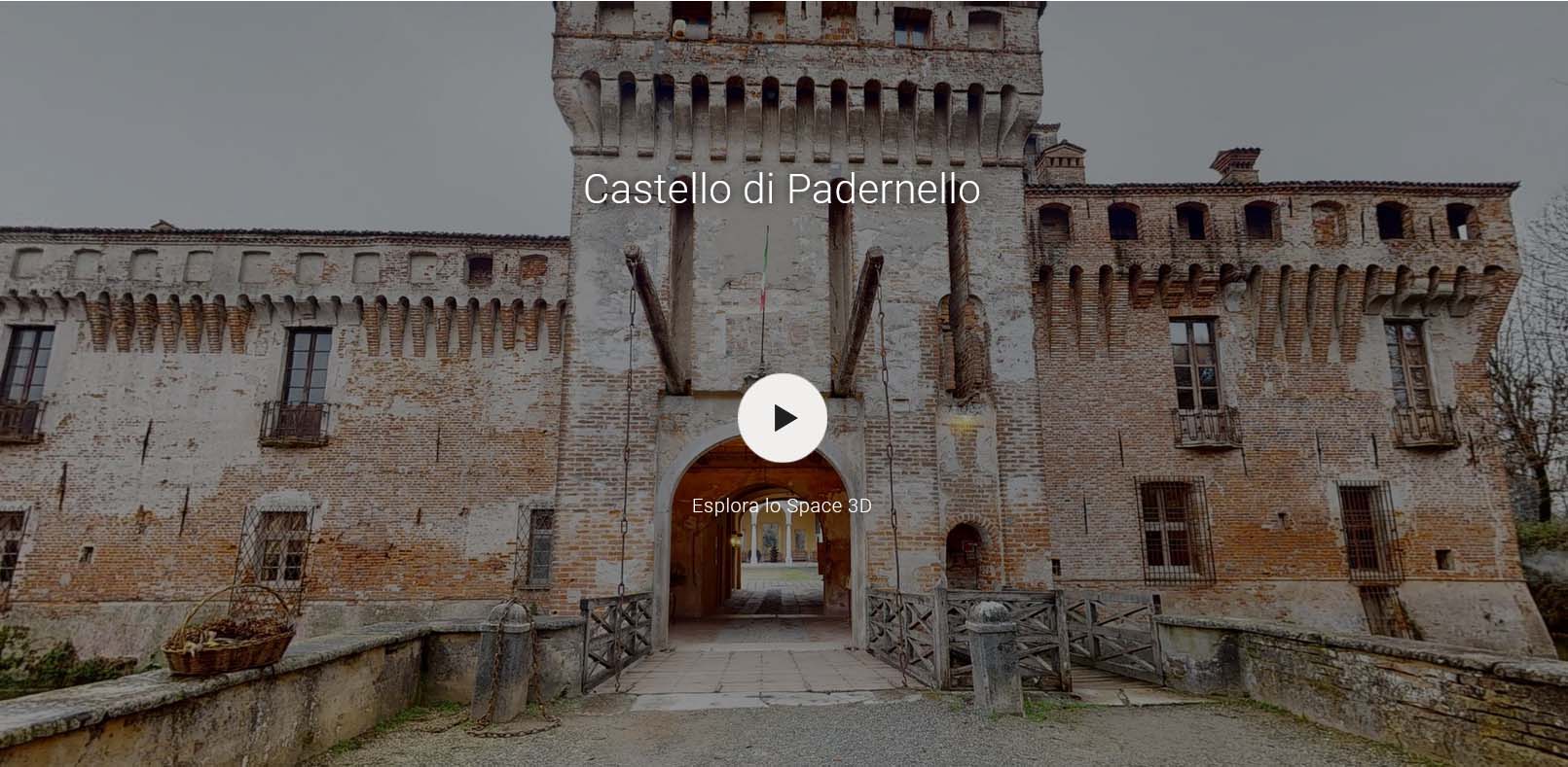 Da Padernello parte il virtual tour dei castelli