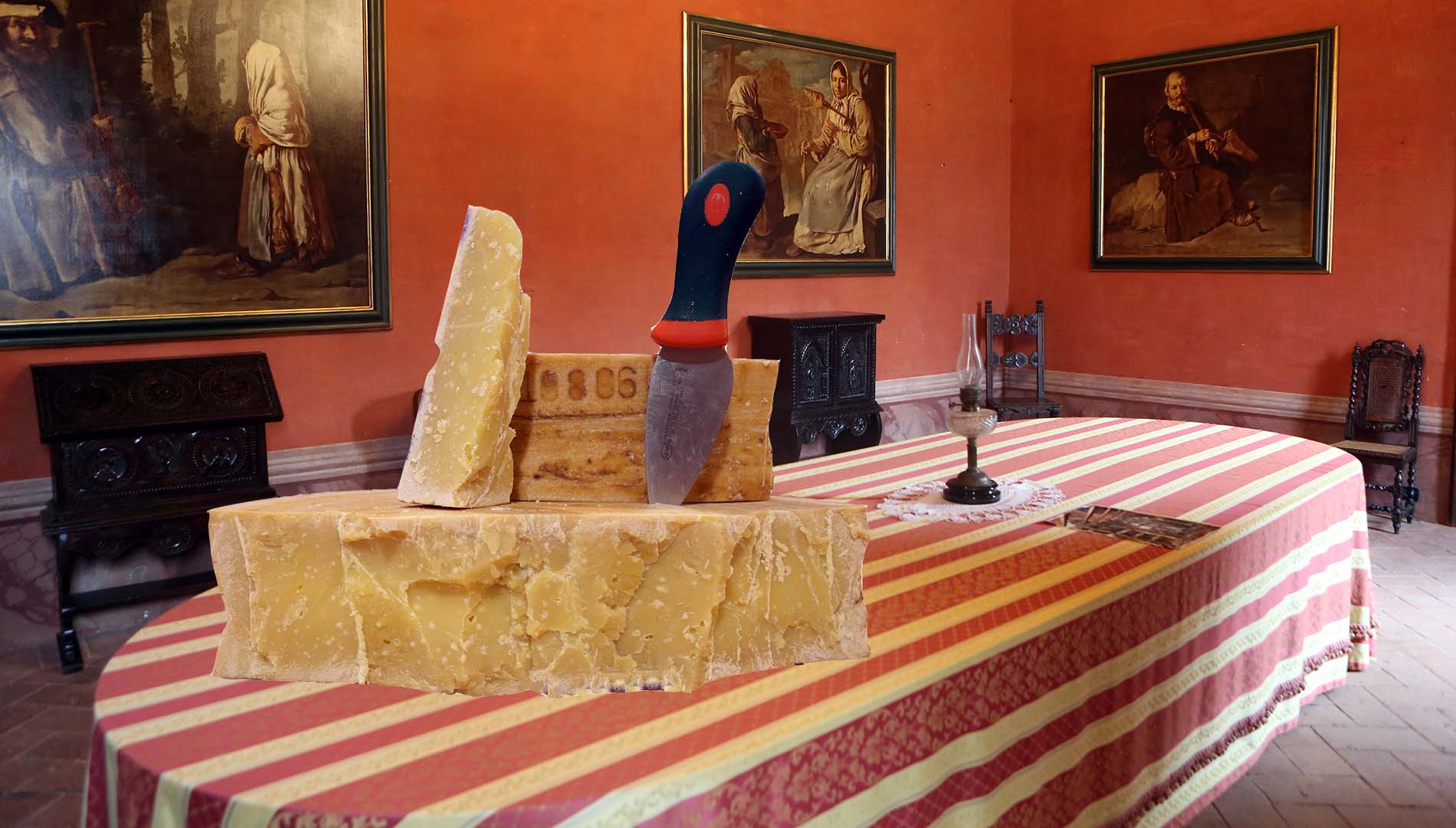 La cena con lo Storico Ribelle a Padernello
