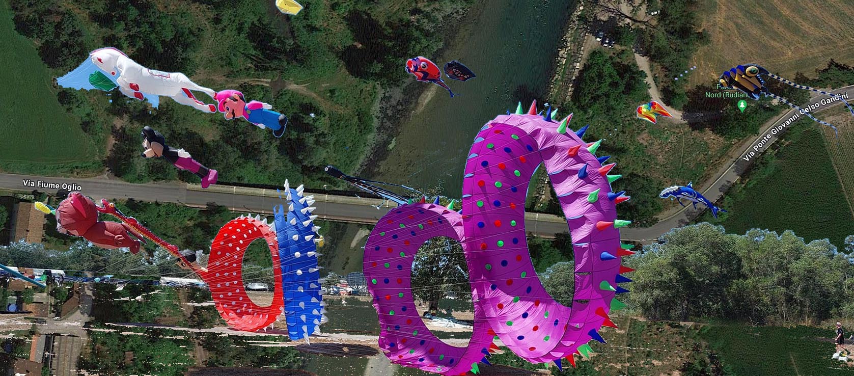 Se un ponte d’estate sull’Oglio