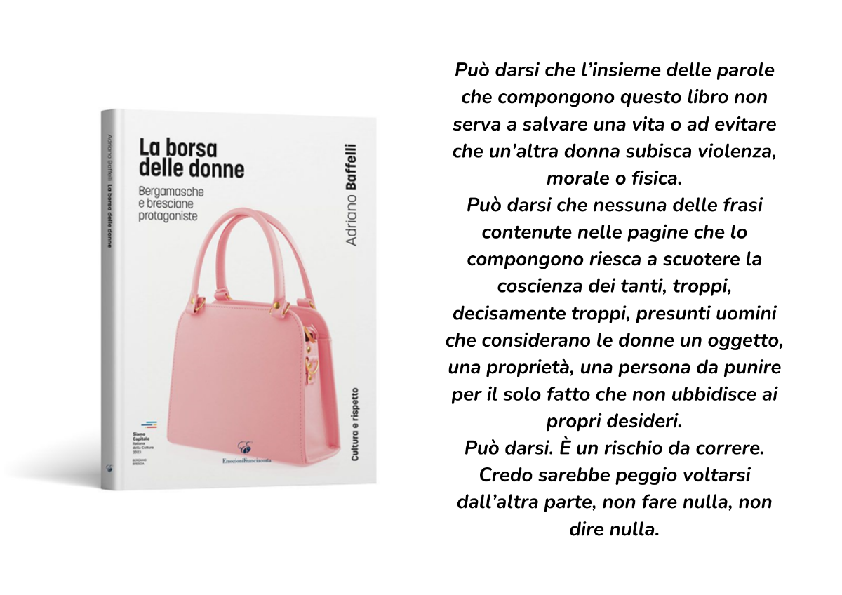 Un libro per sostenere il Centro antiviolenza di Brescia