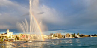 Bardolino, è tornata a zampillare la fontana dei Marinai