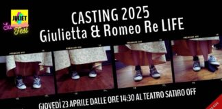 Giulietta e Romeo Re LIFE: le audizioni