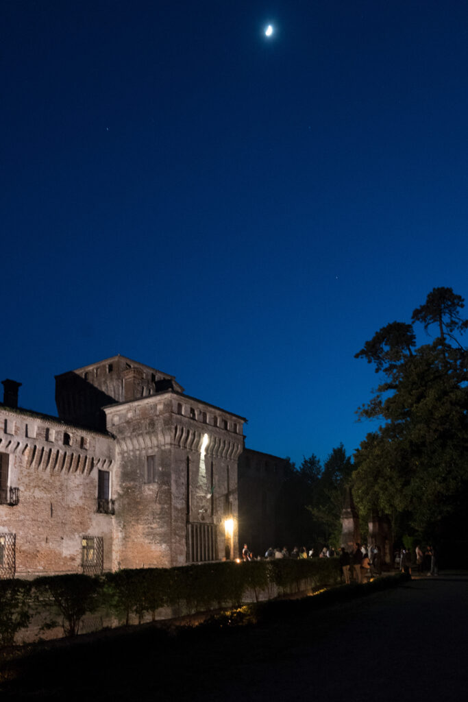 Castello di Padernello -Foto in notturna - Credit Virginio Gilberti