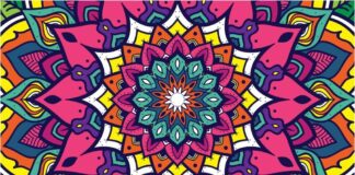 Un Mandala per onorare la pace e la montagna