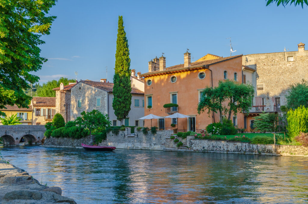 Il borgo di Valeggio sul Mincio